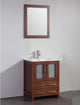 24" Bathroom Vanity With Matching Mirror