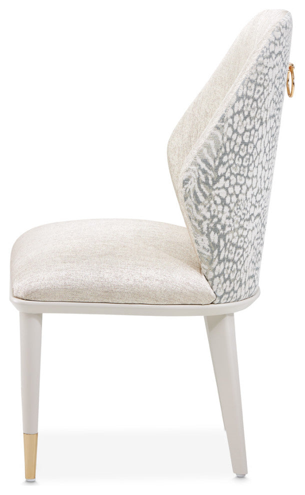 Lisbon Dining Side Chair, Set of 2, Silken Matte Cream