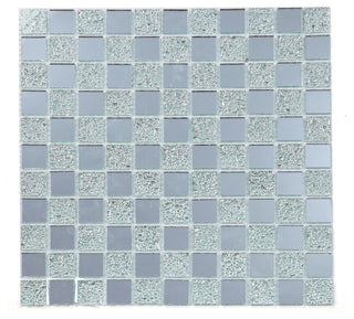 Reflections Glass Mirror 12 x 12 Decorative Square Mosaic Wall Tile