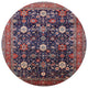 Ahgly Company Indoor Round Mid-Century Modern Area Rugs, 5' Round