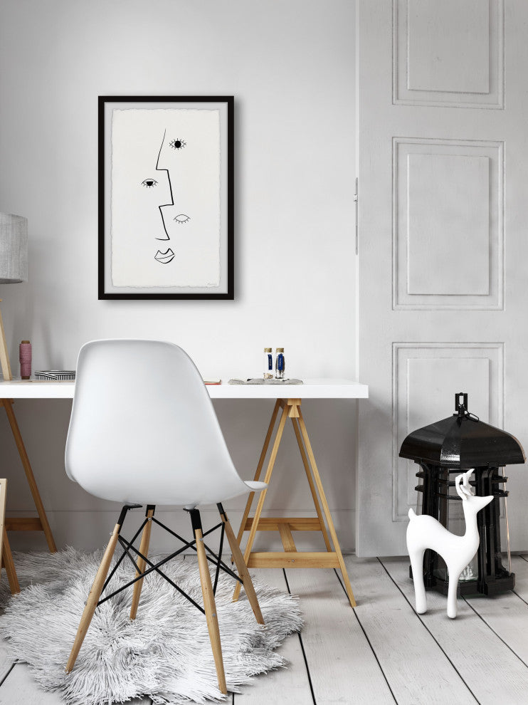 "Watching Eyes" Framed Painting Print, 20x30