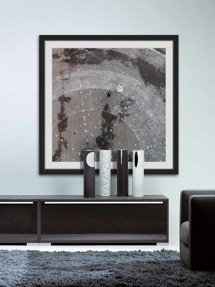 "Just Married" Framed Painting Print by Karolis Janulis