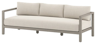 Sonoma Outdoor Sofa-88"-Grey/Faye Sand