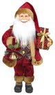 18.5" Santa Claus with Bell and Gift Christmas Tabletop Decoration