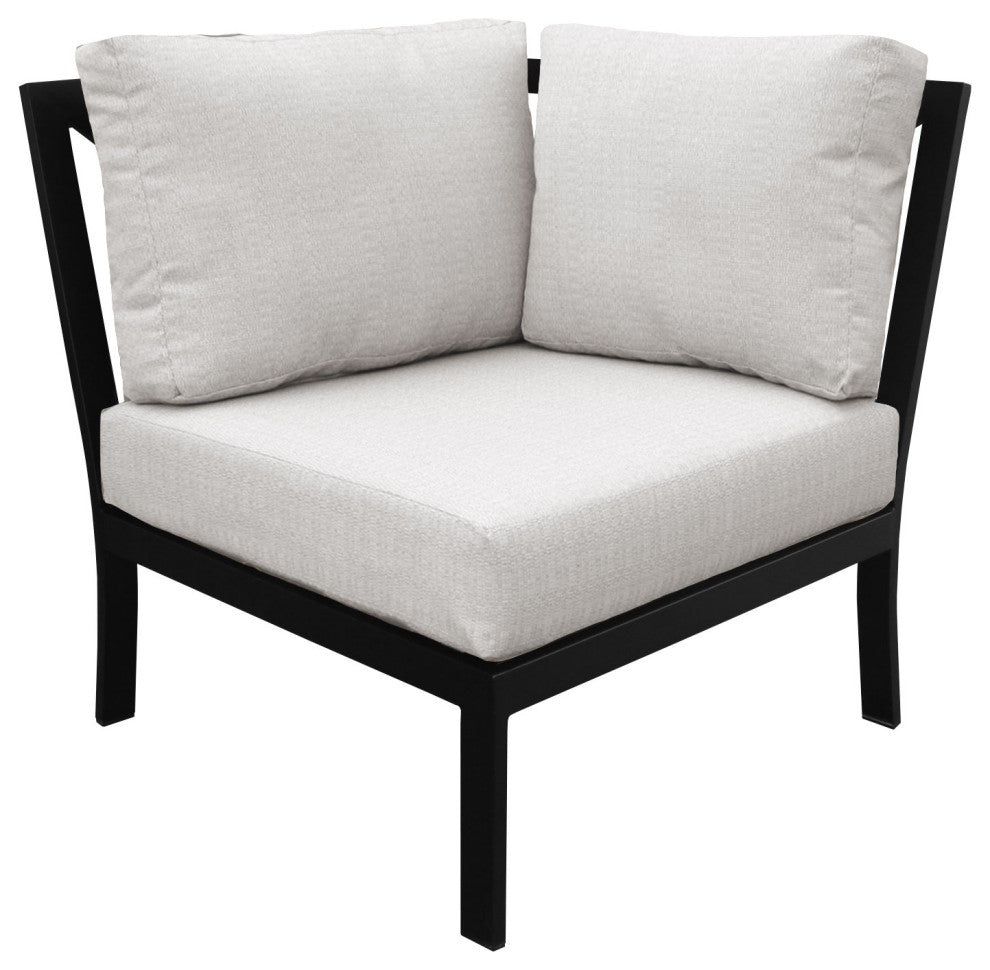 kathy ireland Madison Ave. Corner Sofa in Truffle
