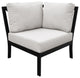 kathy ireland Madison Ave. Corner Sofa in Truffle