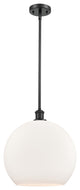 Innovations Lighting 516-1S-BK-G121-14-LED Athens 1 Light 13.75" Pendant