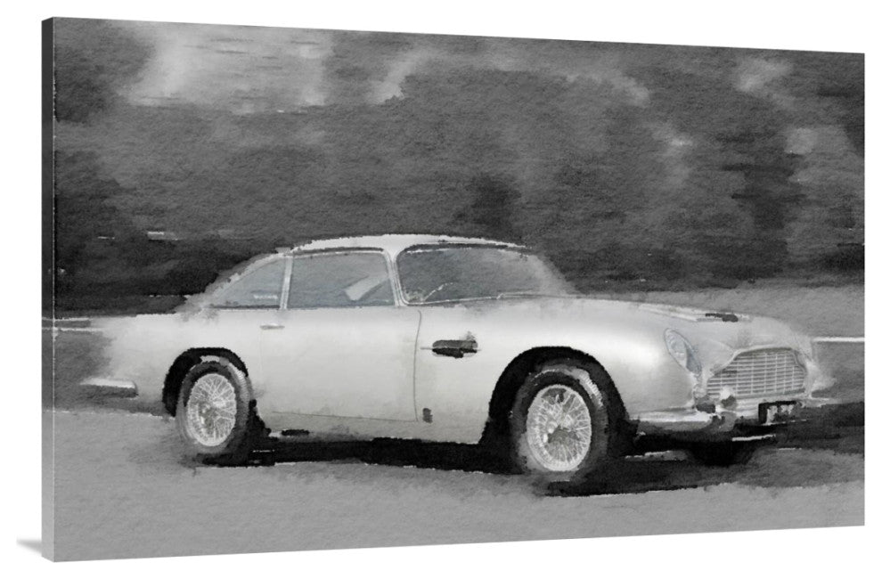 "Aston Martin DB5 Watercolor" Fine Art Print