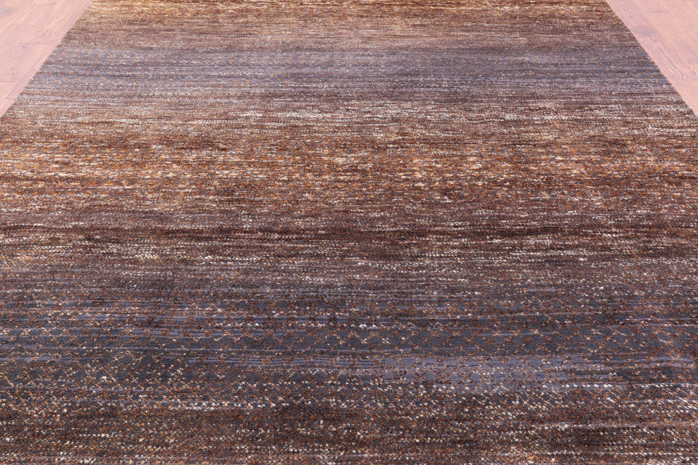Wool & Silk Handmade Savannah Grass Rug 9' 1" X 11' 11" - Q15962