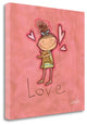 "Love" By Anne Tavoletti, Giclee Print on Gallery Wrap Canvas, Ready to Hang