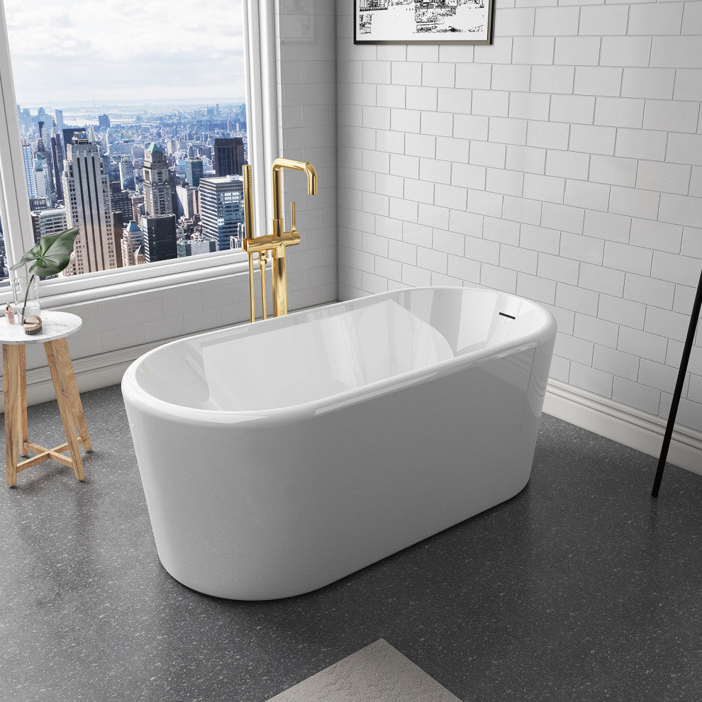 Caserta Soaking Bathtub, 59"