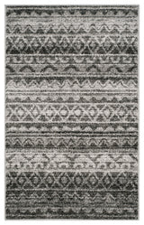 Safavieh Adirondack Adr119N Moroccan Rug, Ivory/Charcoal, 2'6"x4'0"