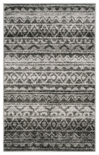 Safavieh Adirondack Adr119N Moroccan Rug, Ivory/Charcoal, 2'6"x4'0"