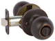 Callan Fairfield Privacy Knob Set, Edged Oil Rubbed Bronze