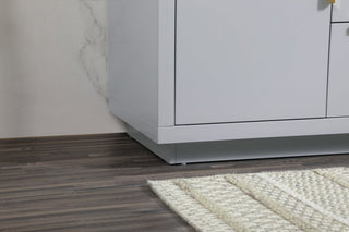 Bethany Single Bathroom Vanity, Gray, 30"