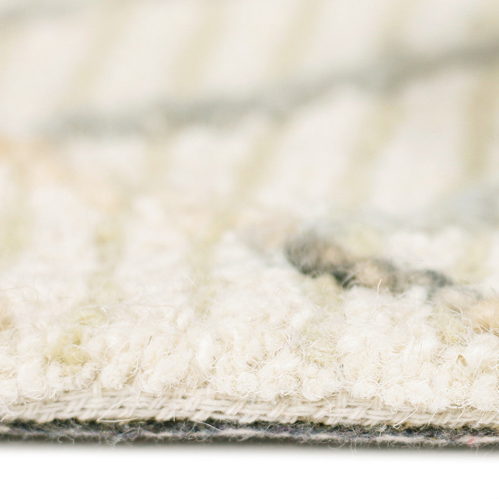 Berlin Drayton Area Rug, Ivory, 5' x 8', Geometric