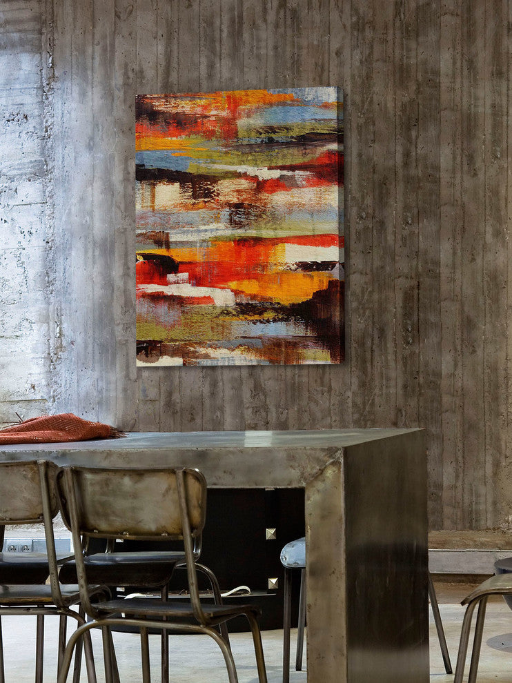 "Tranquility" Painting Print on Canvas by Irena Orlov