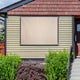 Cordless Outdoor Sun Shade, Quartz, 96" W X 72" L