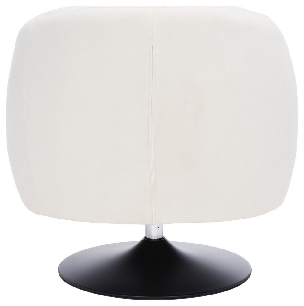 Safavieh Ezro Upholstered Accent Chair, Creme