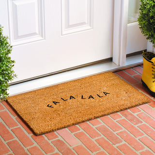 Calloway Mills Whimsy Fa La La Doormat, 24"x36"
