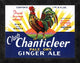 "Club Chanticleer Pale Dry Ginger Ale"  by Vintage Booze Labels, 18x14"