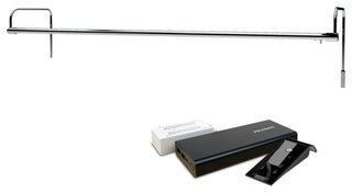 43" Tru-Slim Gallery Light, Chrome With Rechargeable Battery