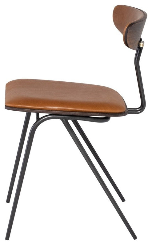Giada Desert Leather Dining Chair