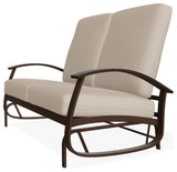 Belle Isle Cushion Deep Seating 2-Seat Glider, Bliss Sand/Kona