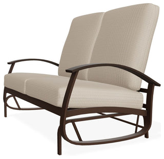 Belle Isle Cushion Deep Seating 2-Seat Glider, Bliss Sand/Kona