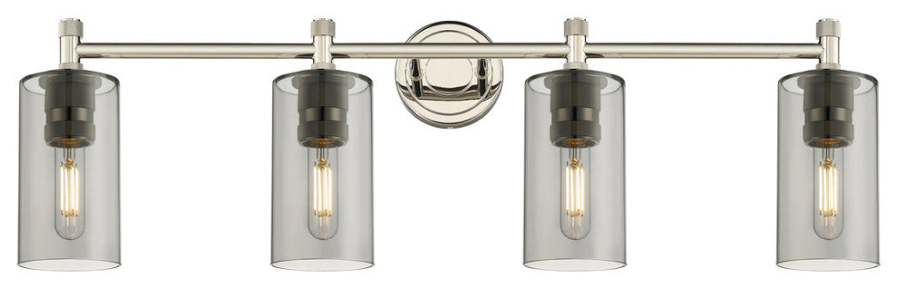 Crown Point 4 33.875" Bath Vanity-Light Polished Nickel