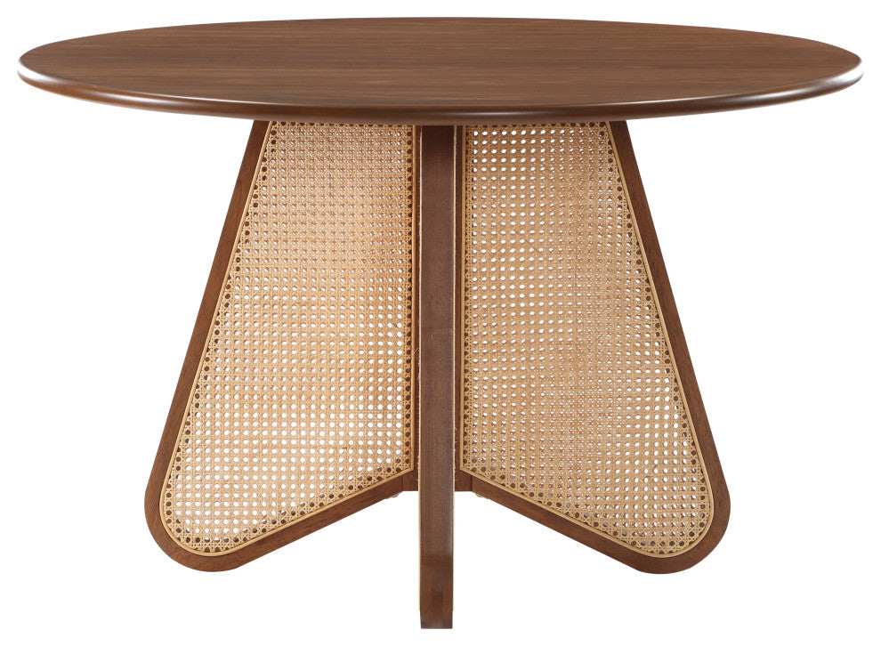 Butterfly Dining Table, Walnut Finish