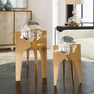 New Uttermost Ellianna Crystal Spheres, 2-Piece Set