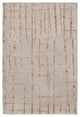 Surya Shibui SH-7405 2'x3' Rug, Light Gray/Dark Brown/Dark Red