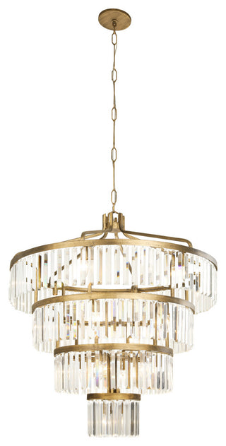 Varaluz-297P19HG-19 Light Pendant Havana Gold