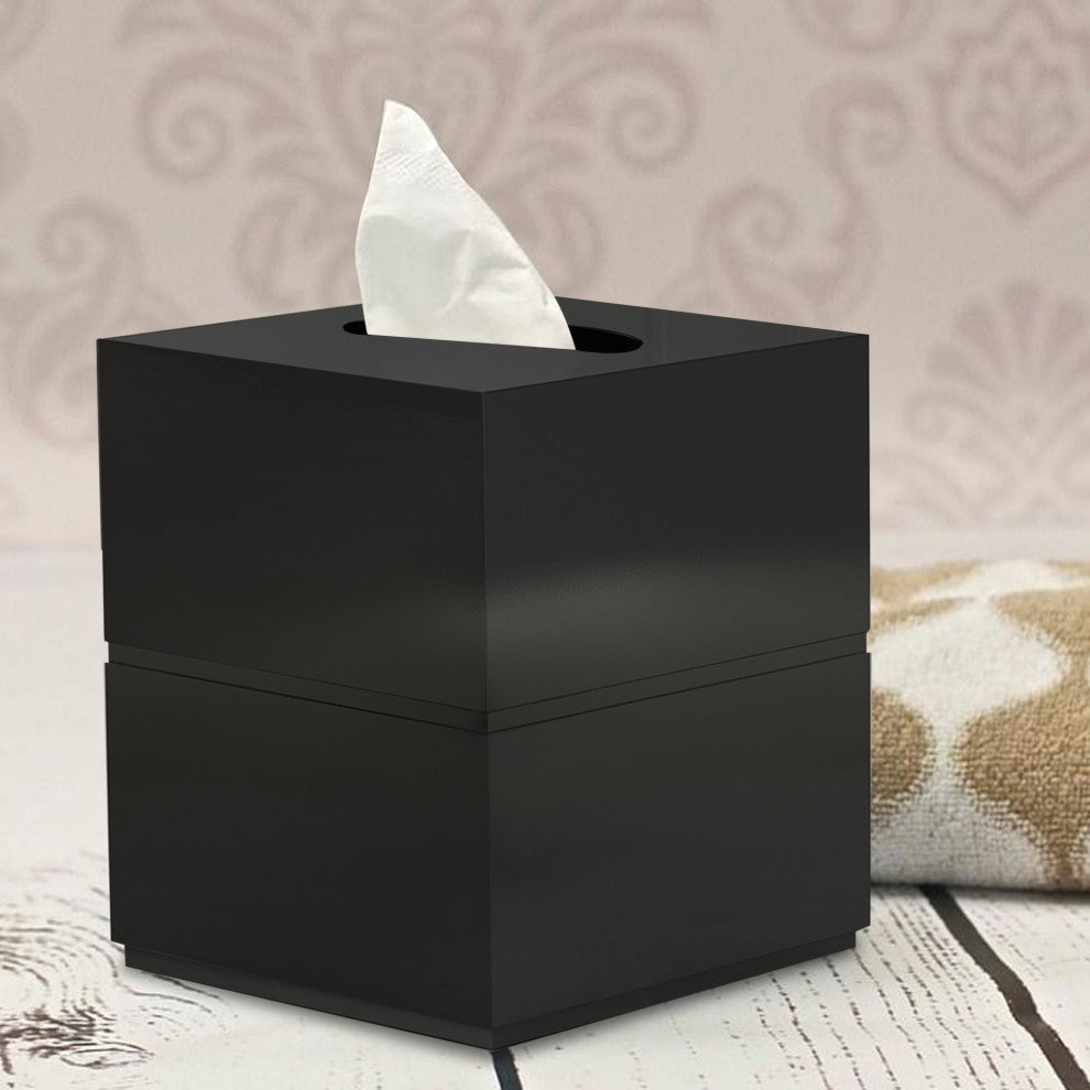 nu steel Loft Boutique Tissue Box Cover