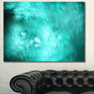 Blur Blue Sky with Stars, Abstract Canvas Art Print, 40x30