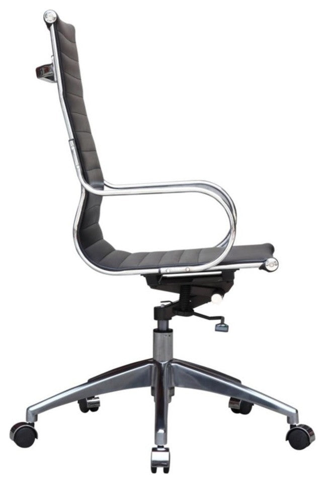 Modern Classics Twist Office Chair High Back, Black