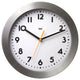 11" Brushed Aluminum Wall Clock Landmark