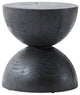 Aliza End Table-Black Pine