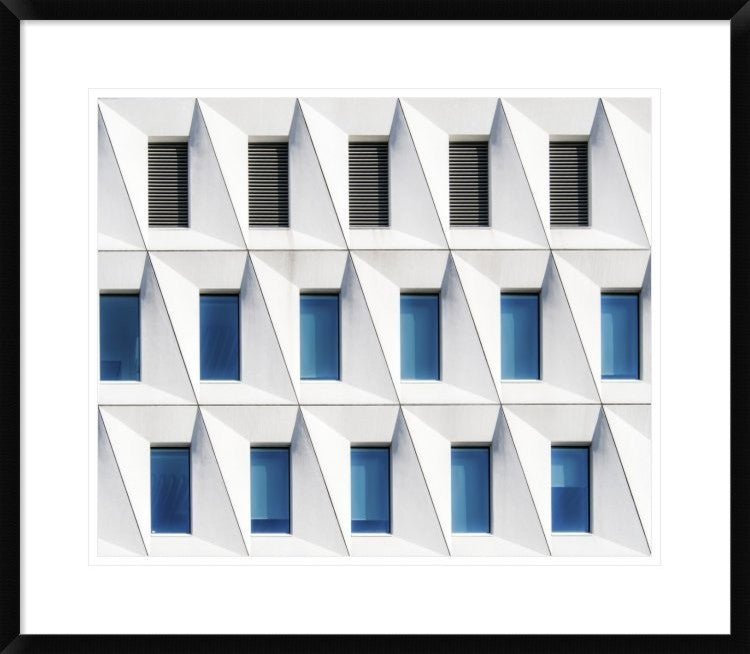 "Backslashed" Framed Digital Print by Luc Vangindertael (laGrange), 30x26"