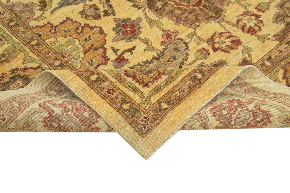Rug N Carpet - Handwoven Oriental 7' 3" x 10' 3" One-of-a-Kind Oushak Area Rug