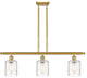Innovations 516-3I-SG-G1113-LED 3-Light Island Light, Satin Gold