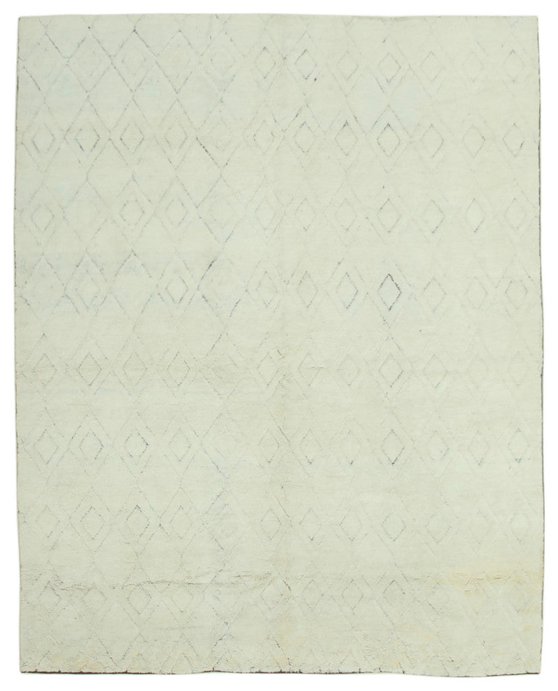 Rug N Carpet - Handmade Unique 8' 9'' x 11' 3'' Moroccan Area Rug