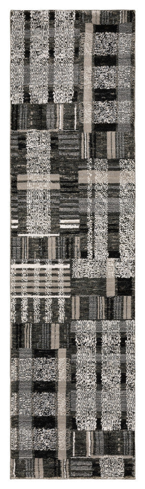 Oriental Weavers Sphinx Atlas 752C0 Rug, Black and Gray 3'3"x5'2"