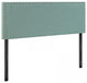 Phoebe King Upholstered Fabric Headboard, Laguna