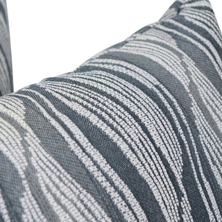 17" Jacquard Throw Pillows With Inserts, Set of 4, Clove Minera
