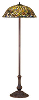 Meyda lighting 30994 65"H Tiffany Lotus Leaf Floor Lamp