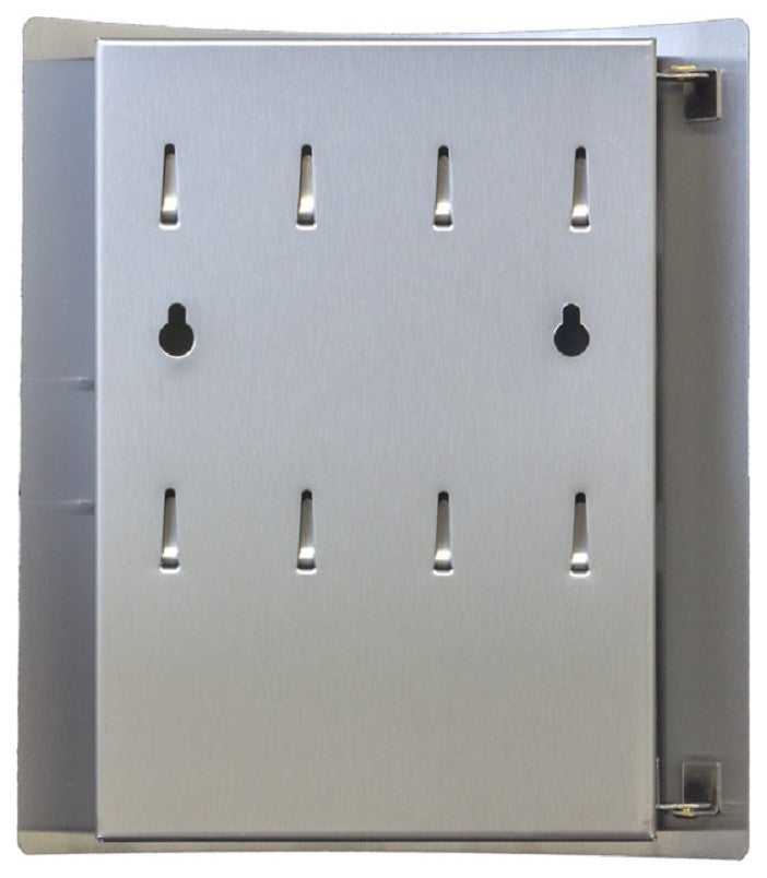 Wall Mounted Key Keeper, Stainless Steel