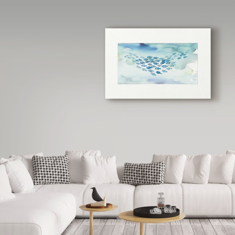 Lisa Audit ''Sea Life 1'' Canvas Art, 47"x30"