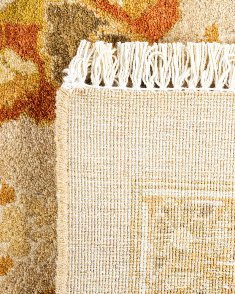 Mogul, One-of-a-Kind Hand-Knotted Area Rug, Ivory, 9' 2" x 11' 10"